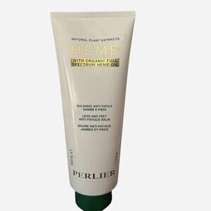 Perlier Organic Natural Plant Extracts Legs & Feet Anti Fatigue Balm 13.5 oz NEW
